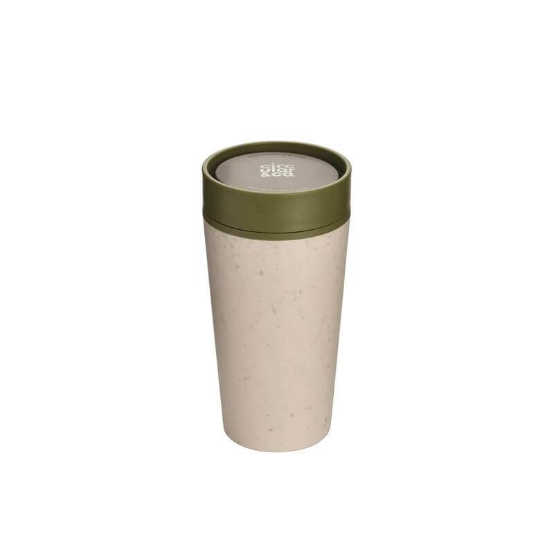 Circular Cup 12oz Cream & Honest Green - Image 5