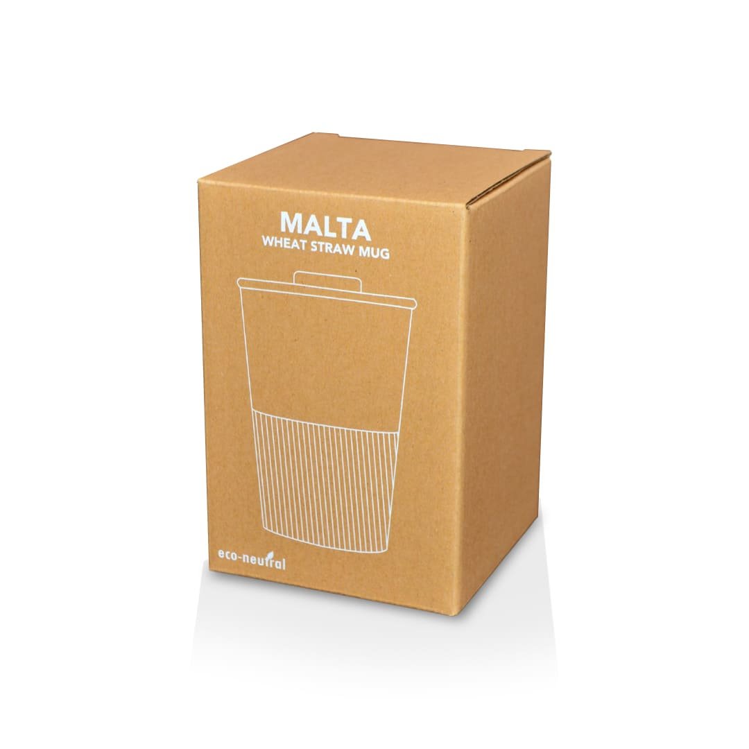 MALTA - Reusable Wheatstraw Cup 350ml - Black - Image 4