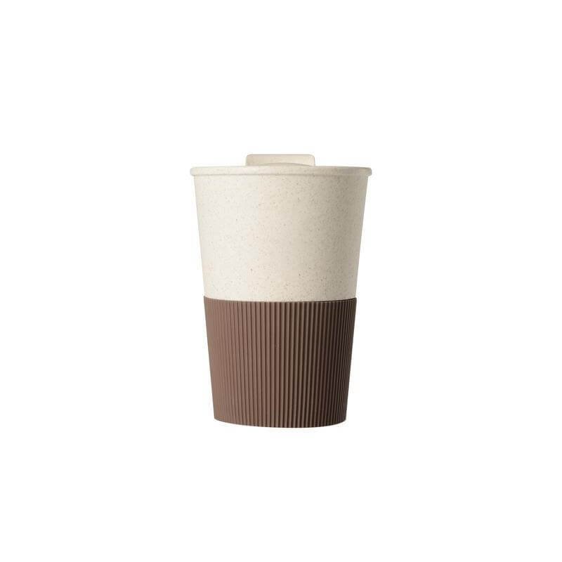 MALTA Reusable Wheatstraw Cup 350ml Brown