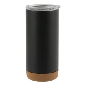 RASTATT - Giftology Insulated Mug / Tumbler with Cork Base - Black