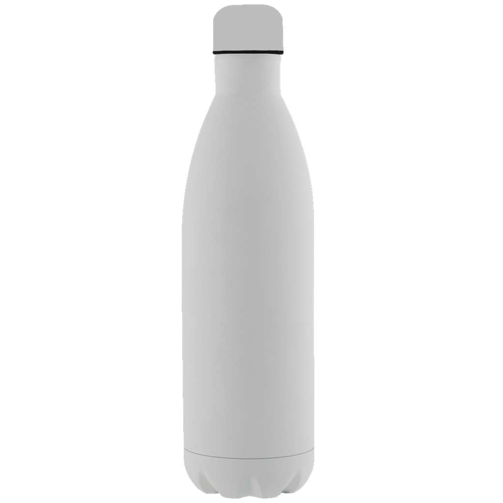 VALENCE Soft Touch lnsulated Water Bottle 1L White
