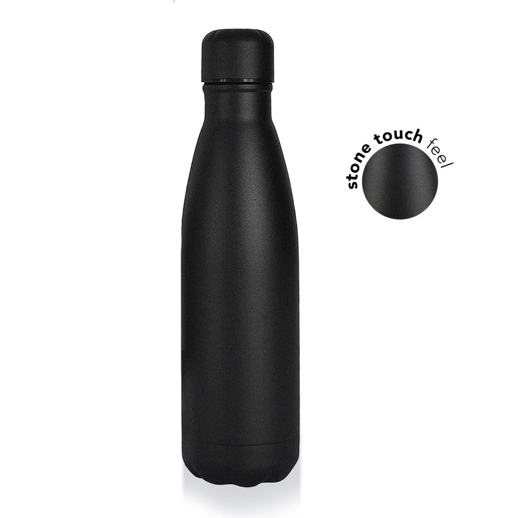 RONDA Stone Touch Insulated Water Bottle Black