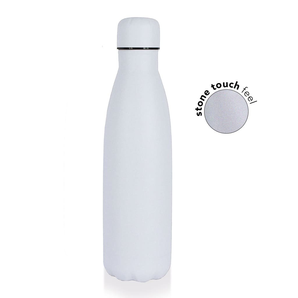 RONDA Stone Touch Insulated Water Bottle White