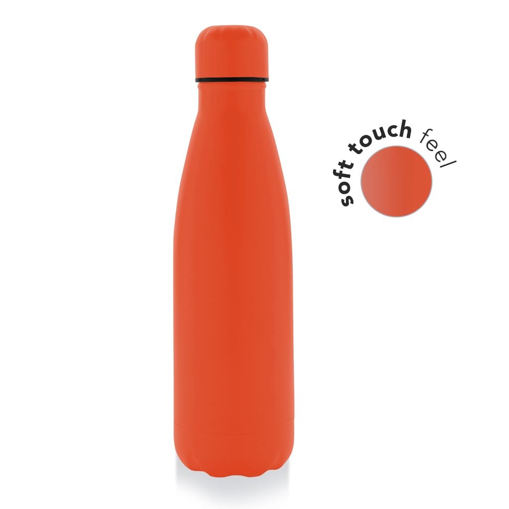 GRODNO Soft Touch Insulated Water Bottle Orange