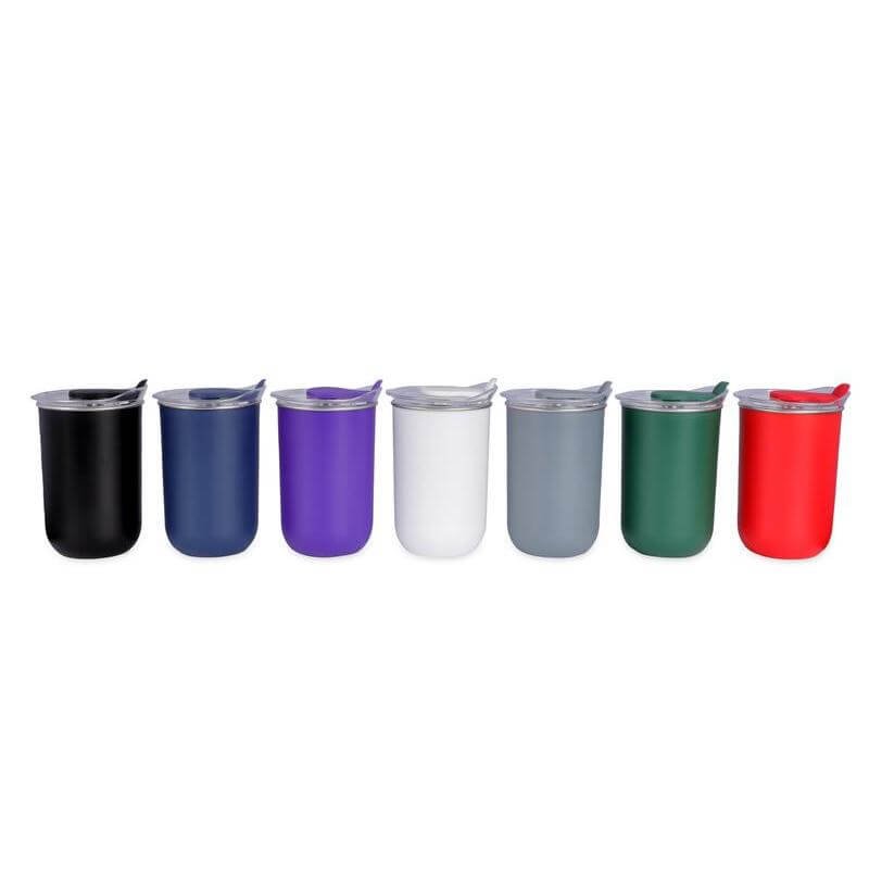 NIMI - Giftology Double Wall Travel Mug 300ml - Black - Image 6