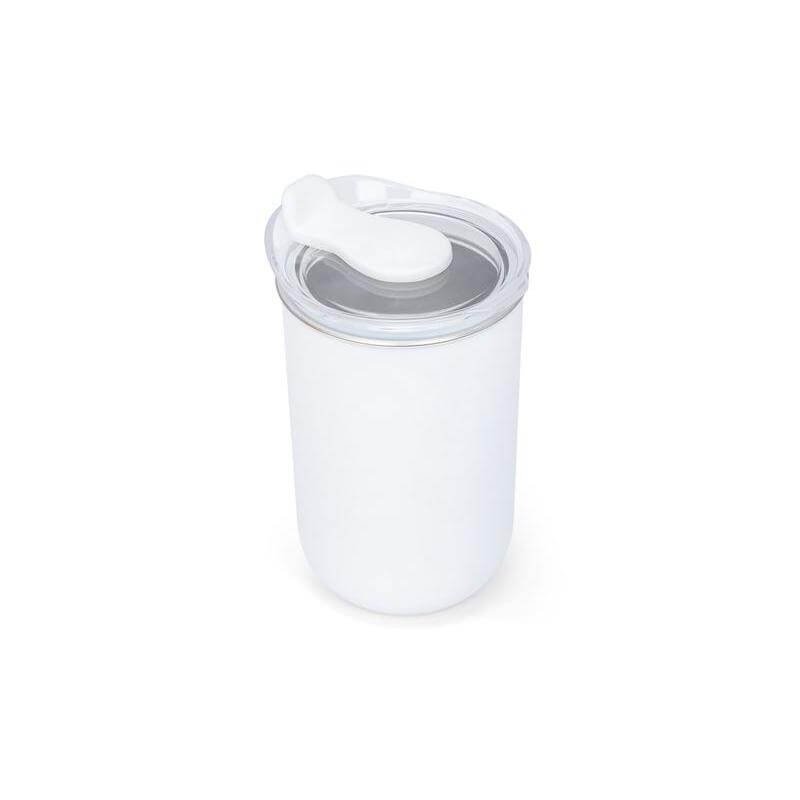 NIMI - Giftology Double Wall Travel Mug 300ml - White - Image 3