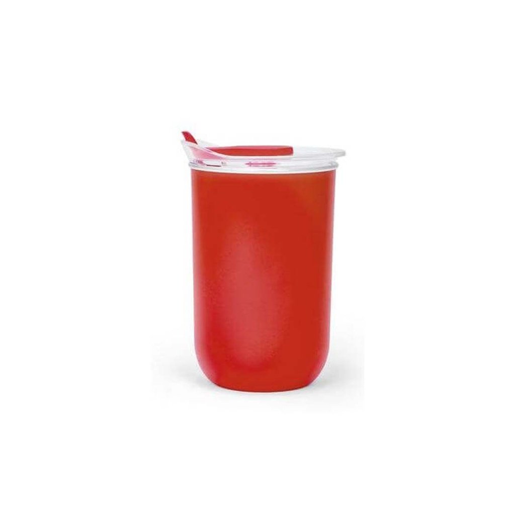 NIMI Double Wall Travel Mug 300ml Red