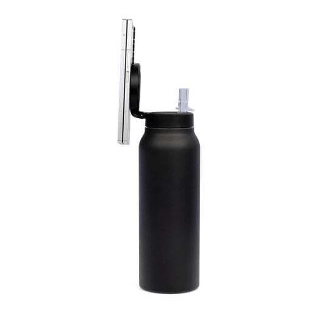 FERRO - Giftology Double Walled Vacuum Bottle with Mag Holder - Black - Image 4
