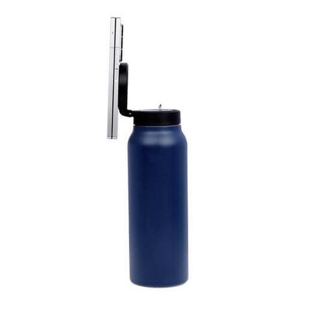 FERRO - Giftology Magnetic Phone Holder Water Bottle 760ml - Navy Blue - Image 3