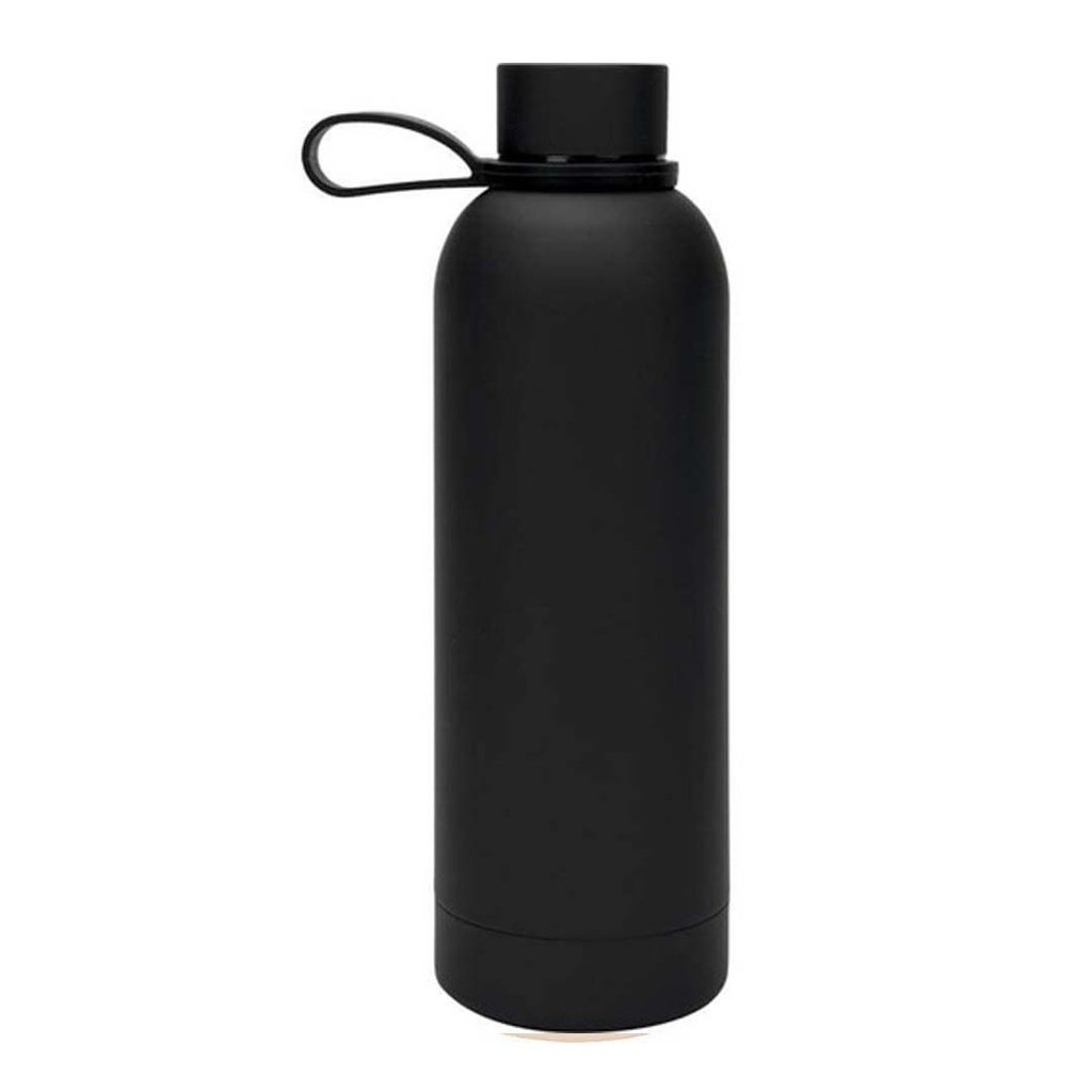 CADIZ Double Wall Stainless Steel Bottle 500ml Black