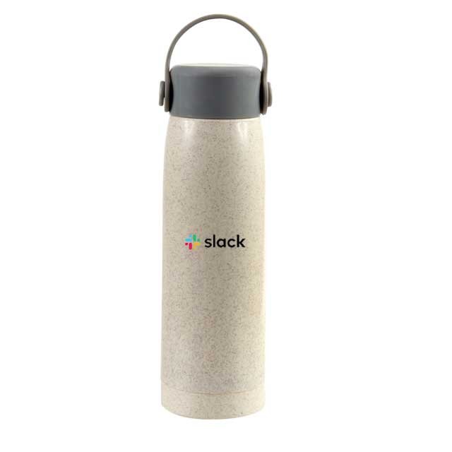 RABI - eco-neutral Wheat Straw Glass Bottle - Image 5