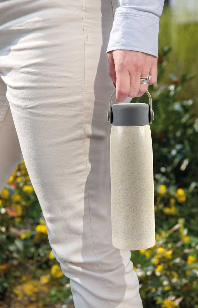 RABI - eco-neutral Wheat Straw Glass Bottle - Image 6