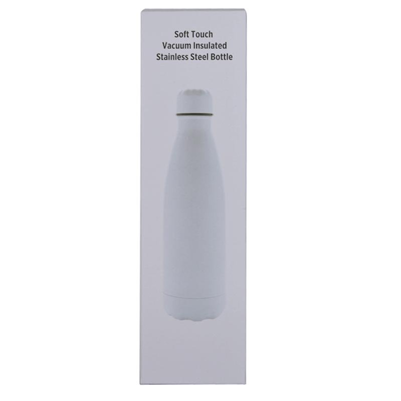 GRODNO - Soft Touch Insulated Water Bottle - White - Image 4