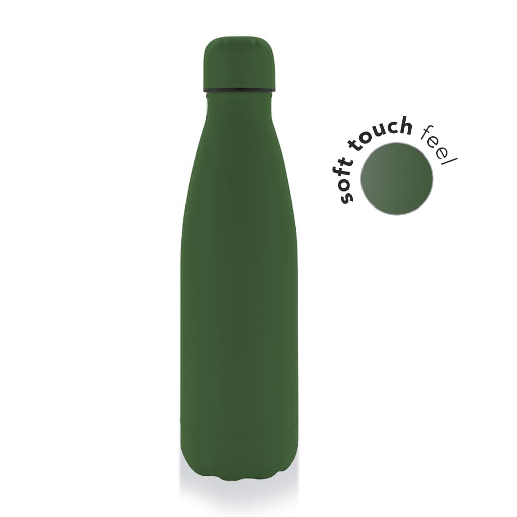 GRODNO Soft Touch Insulated Water Bottle Green
