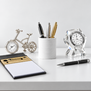 Desk items and stationary
