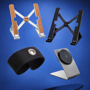 Phone and laptop stands