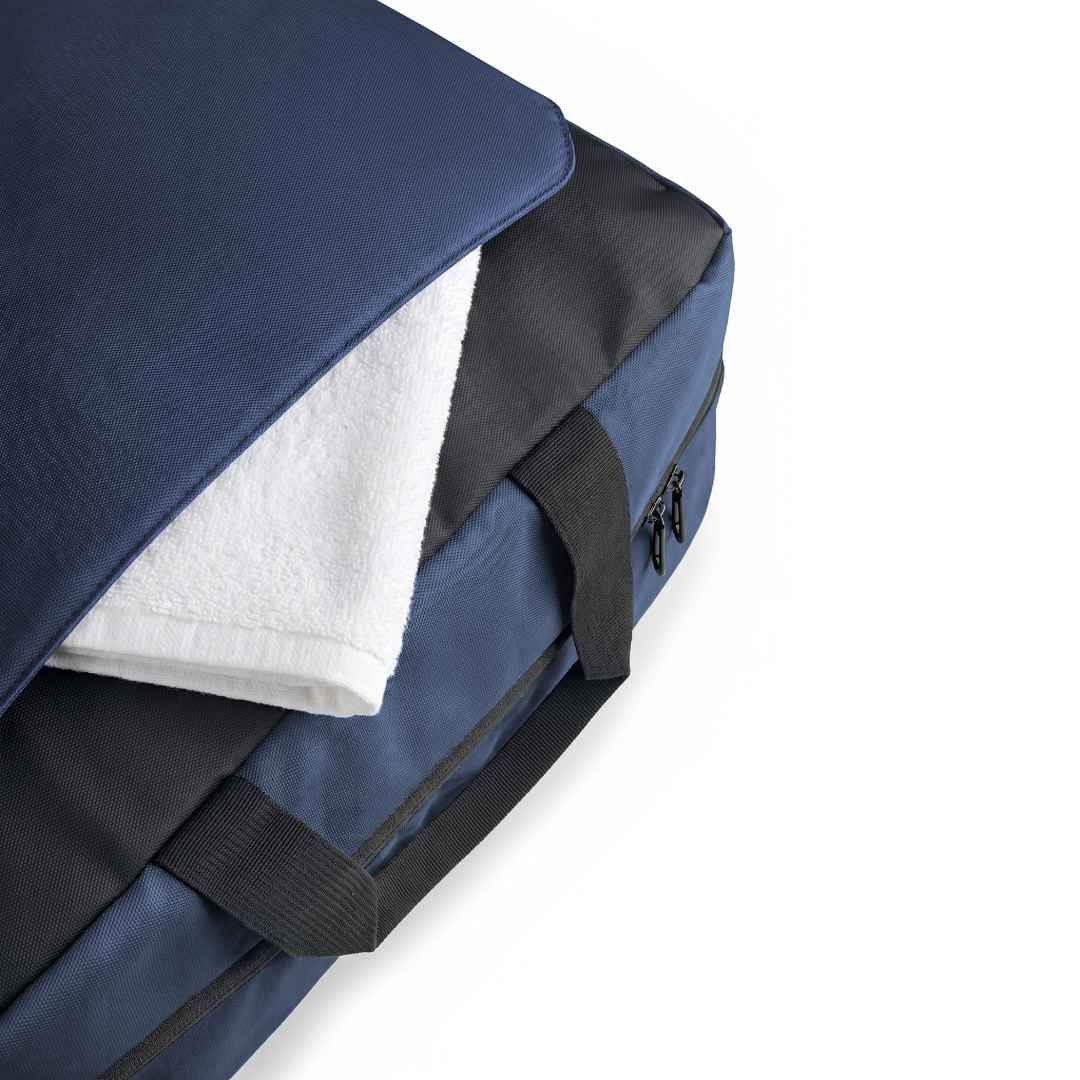 WALDEN Travel Sports Duffle Bag Navy Blue - Image 4