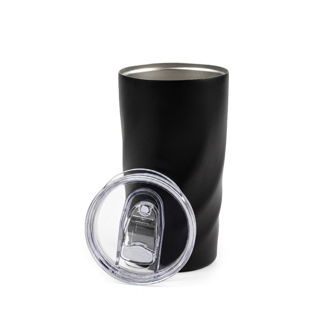 TORQUE Double Wall Mug 330ml Black - Image 2