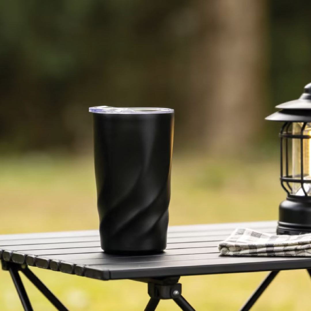TORQUE Double Wall Mug 330ml Black - Image 4