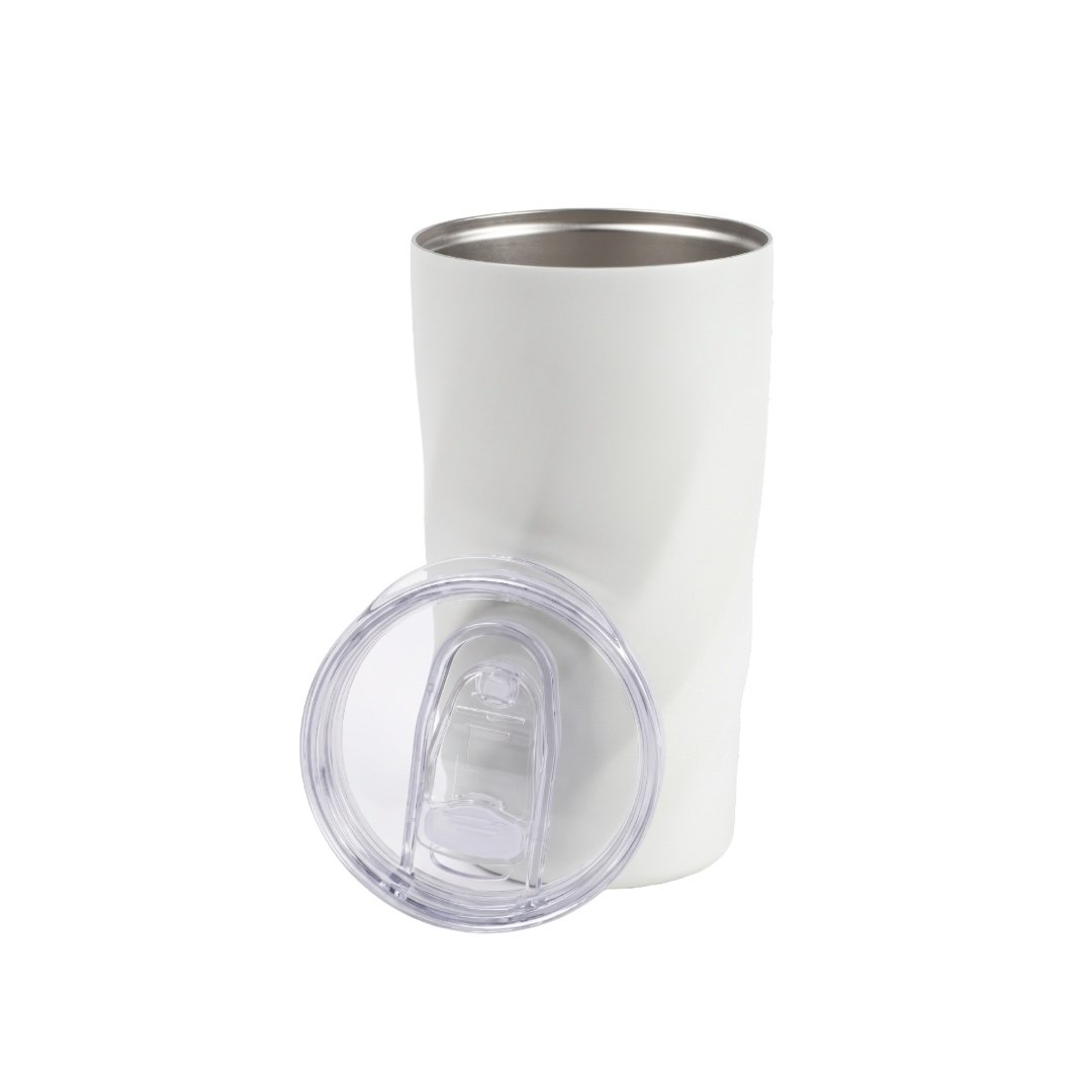 TORQUE Double Wall Mug 330ml White - Image 2