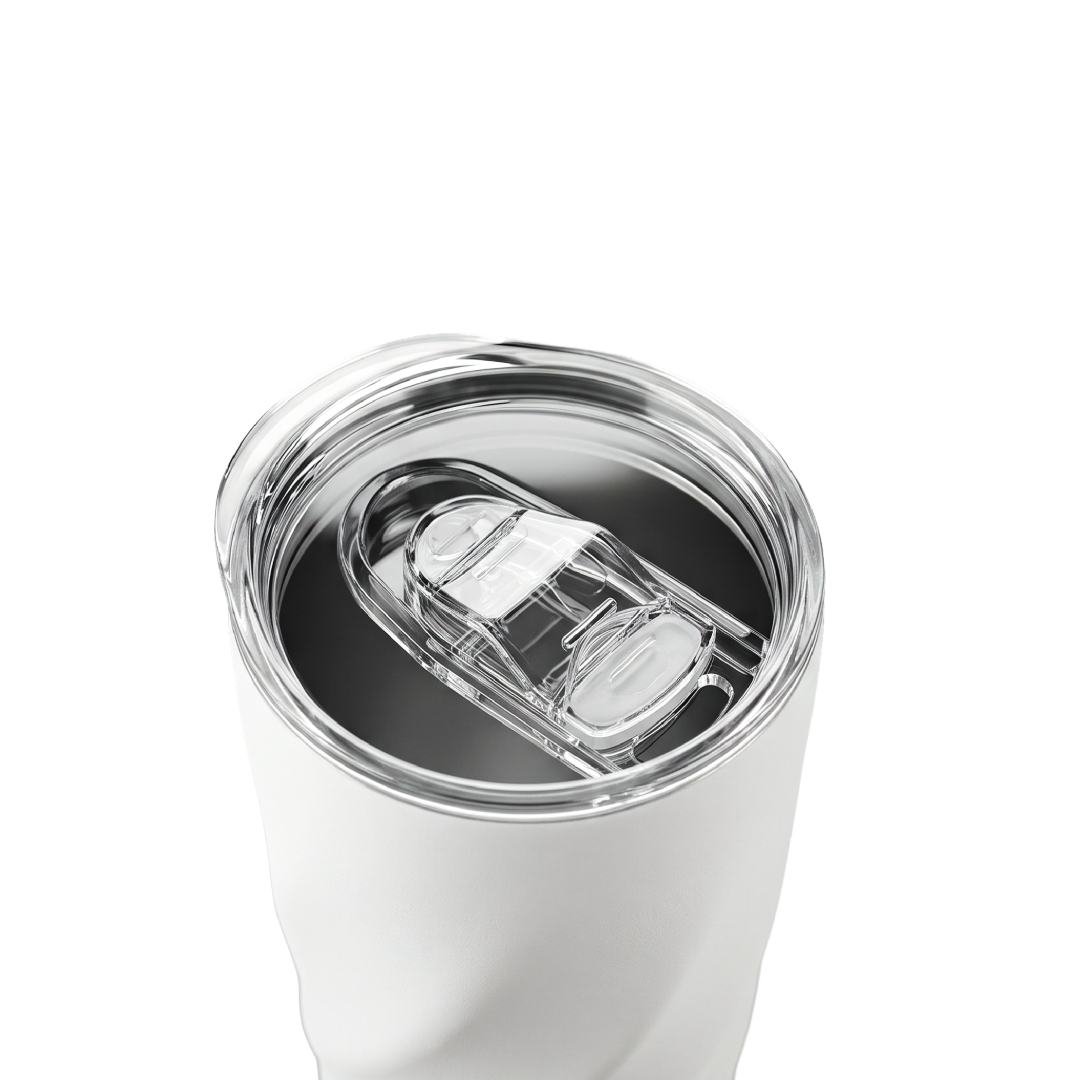 TORQUE Double Wall Mug 330ml White - Image 3