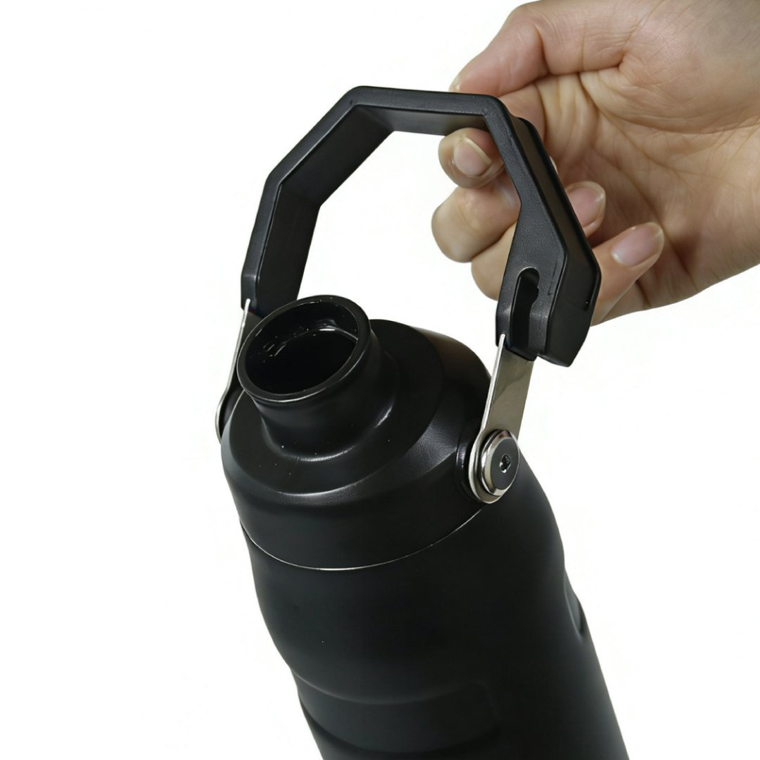 THERMORA Hans Larsen SummitGrip Thermal Flask 710 ml Black - Image 5