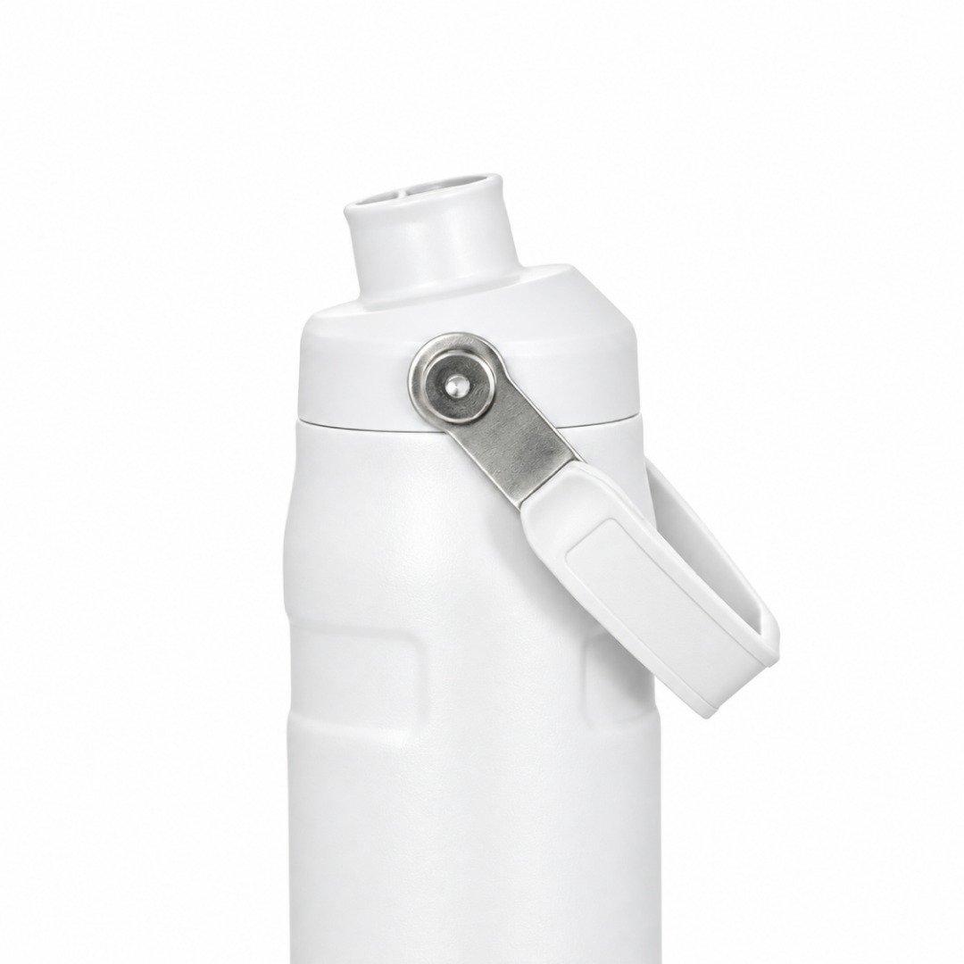 THERMORA Hans Larsen SummitGrip Thermal Flask 710 ml White - Image 4