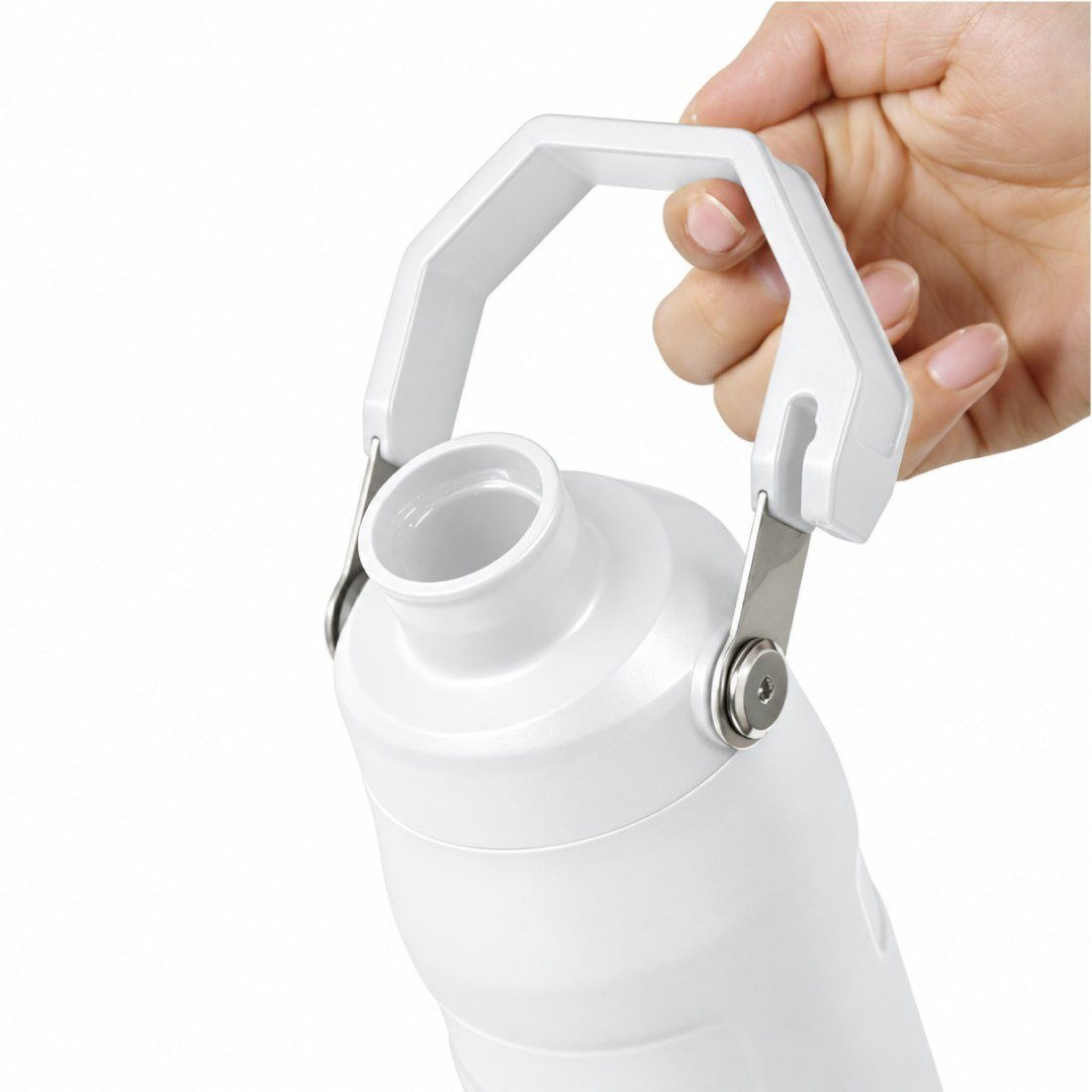 THERMORA Hans Larsen SummitGrip Thermal Flask 710 ml White - Image 6