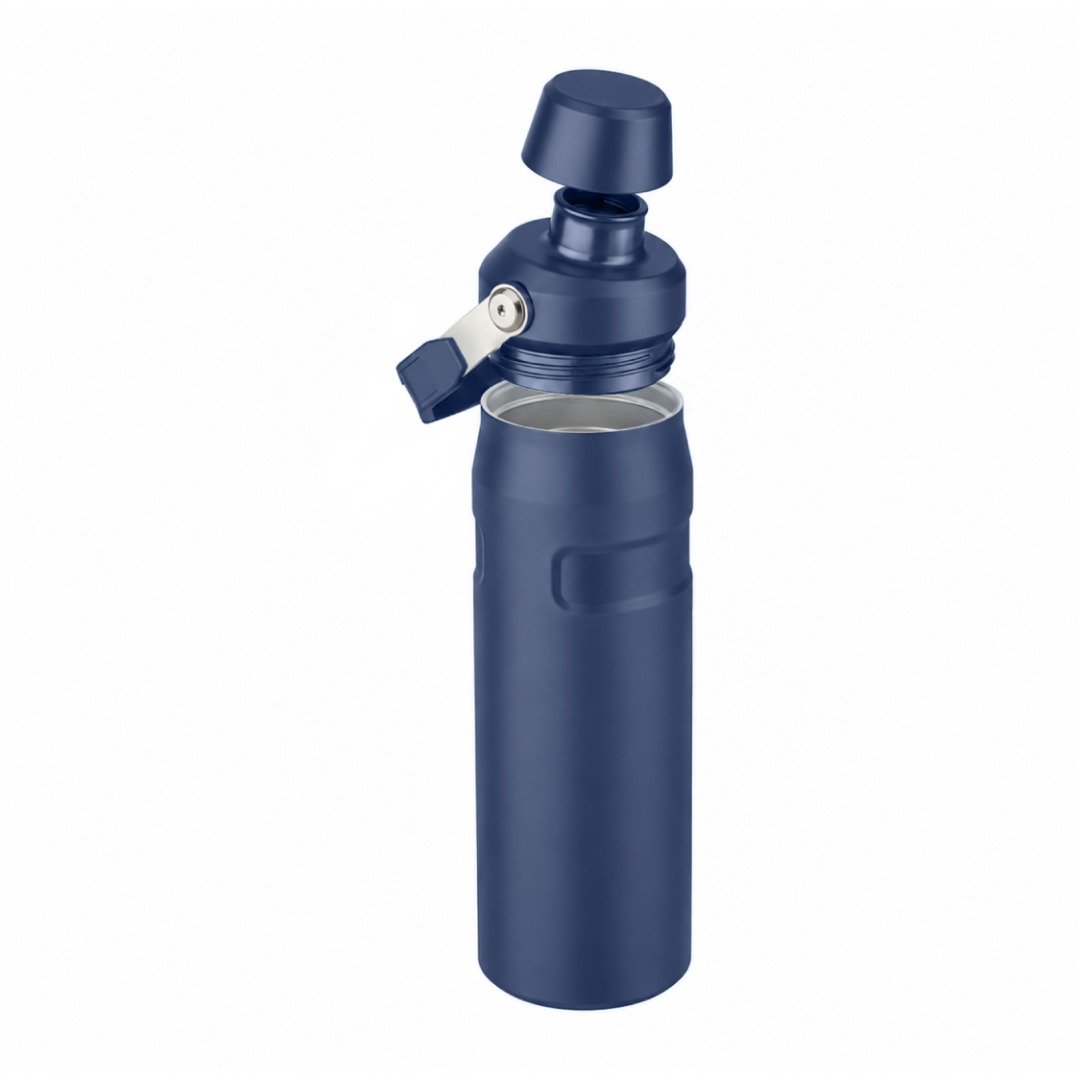 THERMORA Hans Larsen SummitGrip Thermal Flask 710 ml Navy Blue - Image 4