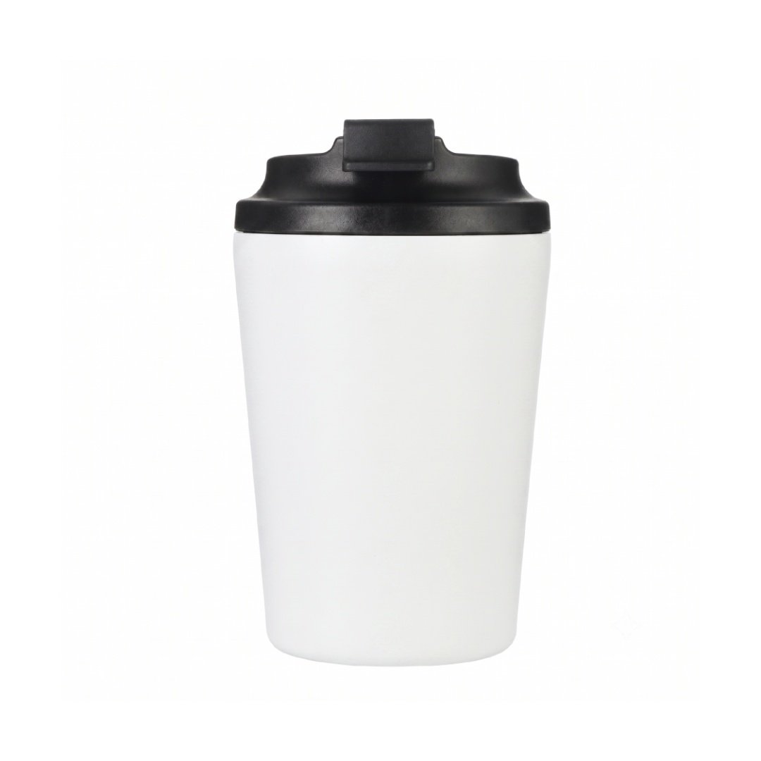 MILOS Hans Larsen Double Wall Coffee Mug 350 ml White - Image 3