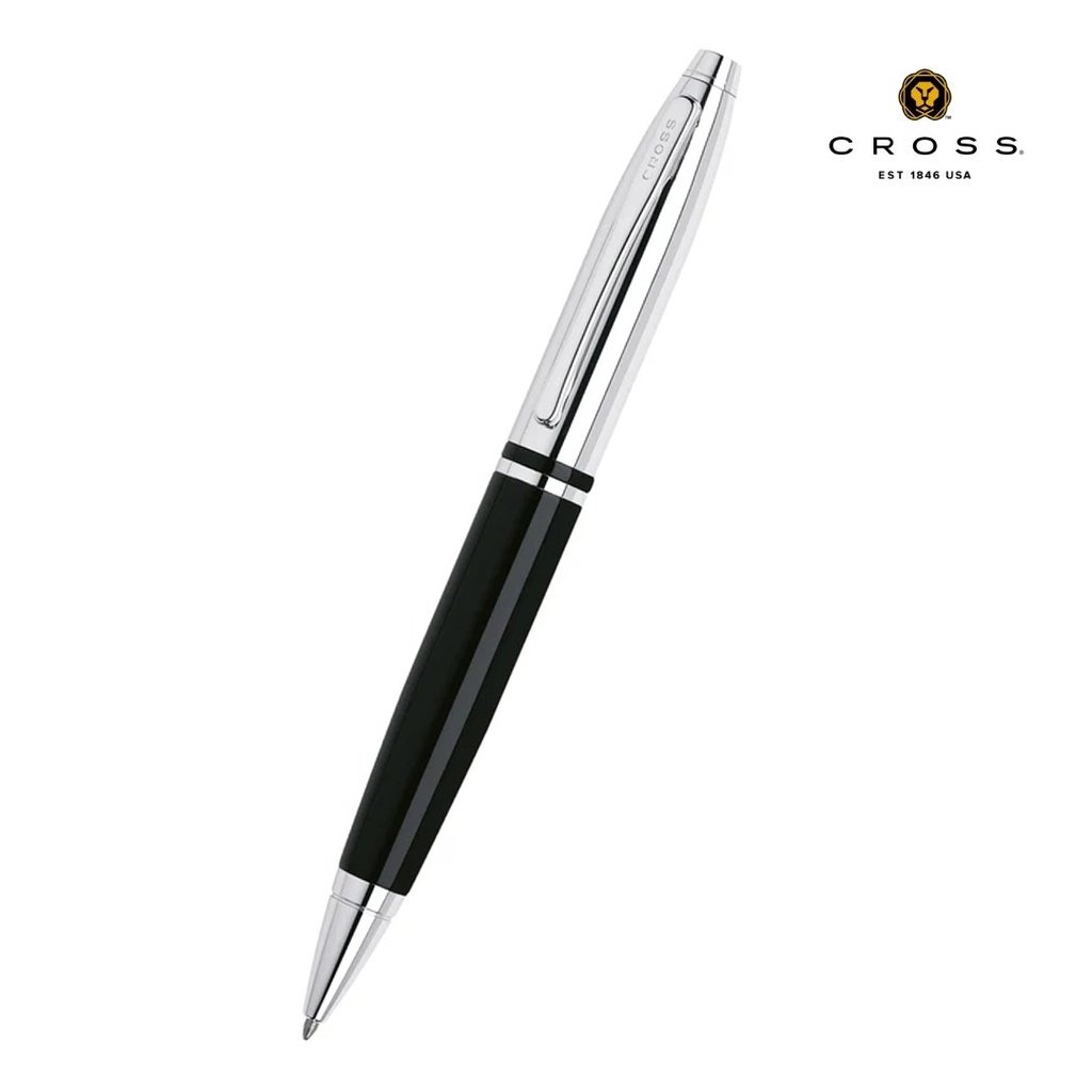 Cross Calais™ Ballpoint Pen with Leather Cardholder Black - Image 3