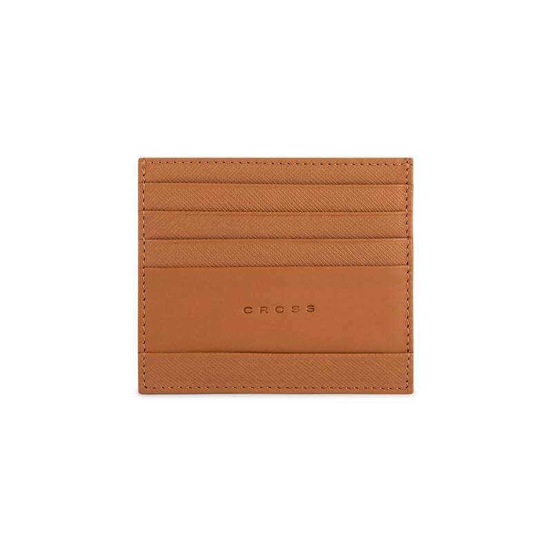 Cross Click™ Ballpoint Pen with Leather Cardholder Mocha - Image 4