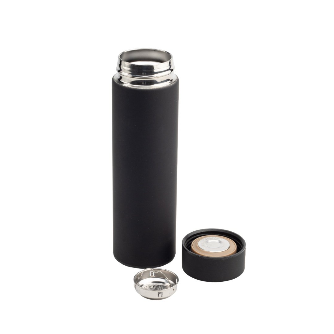 ORION SET Set of Temperature Flask, Notebook, Pen and Keychain Black - Image 4