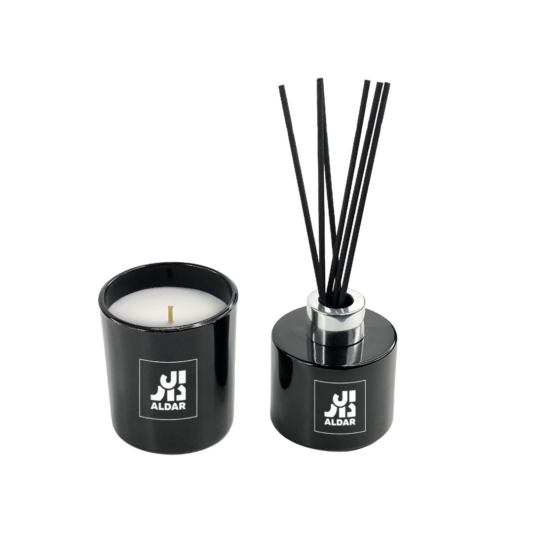 PROVENCE Arabian Oud Scented Candle and Diffuser Set Black - Image 4