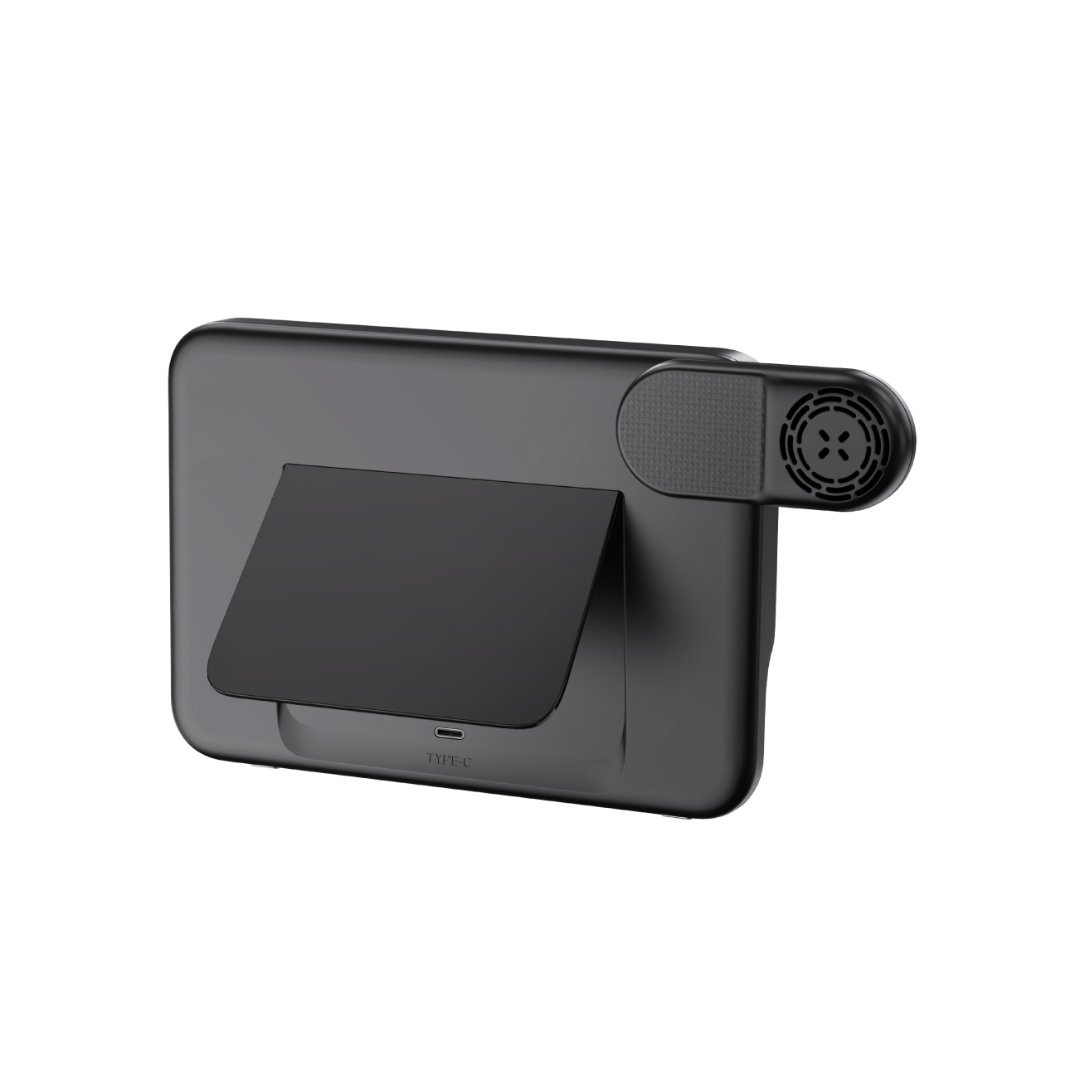FAROS @memorii 5 in 1 Wireless Fast Charging Station with Display Clock Black - Image 4