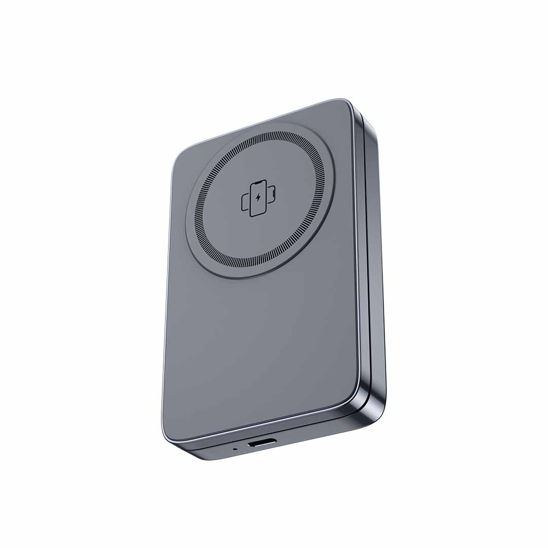 ARGENE @memorii Magfold 3 in 1 Wireless Charger Stand Metallic Grey - Image 5