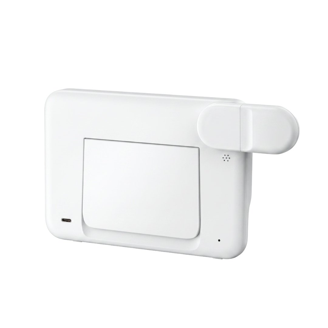 FAROS @memorii 5 in 1 Wireless Fast Charging Station with Display Clock White - Image 4