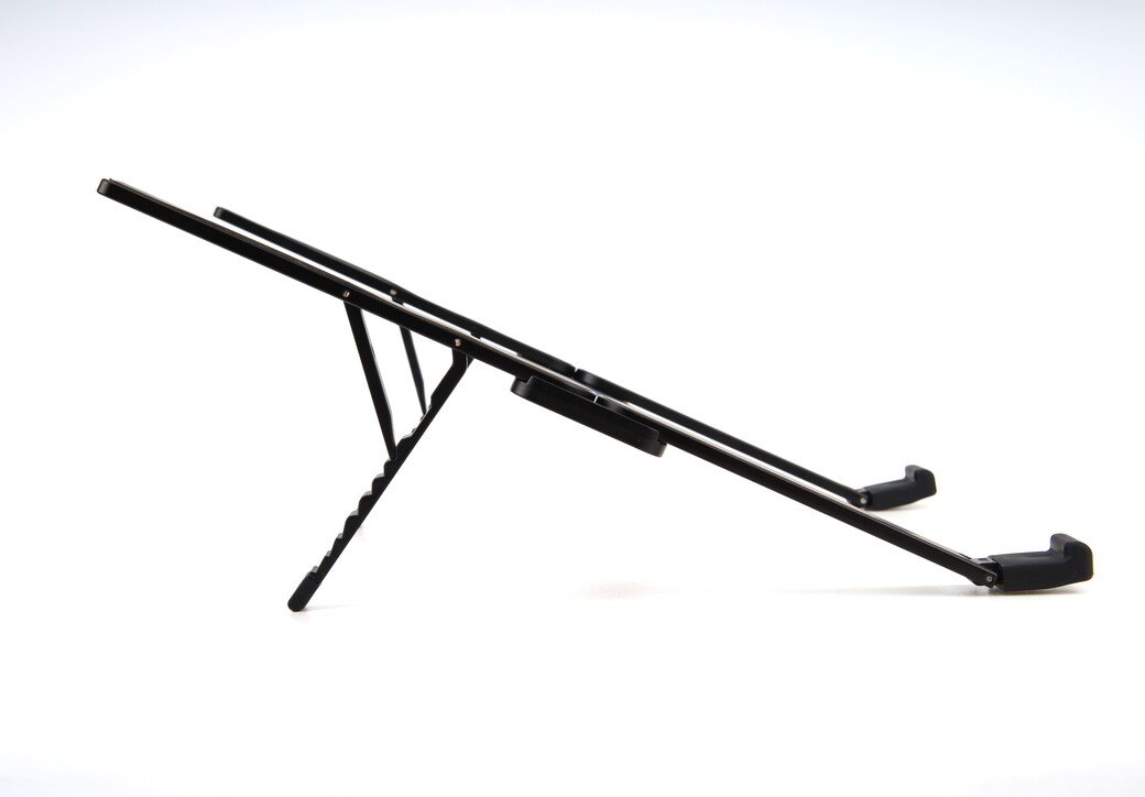 MALIN @memorii Portable Aluminium Laptop Stand Black - Image 3