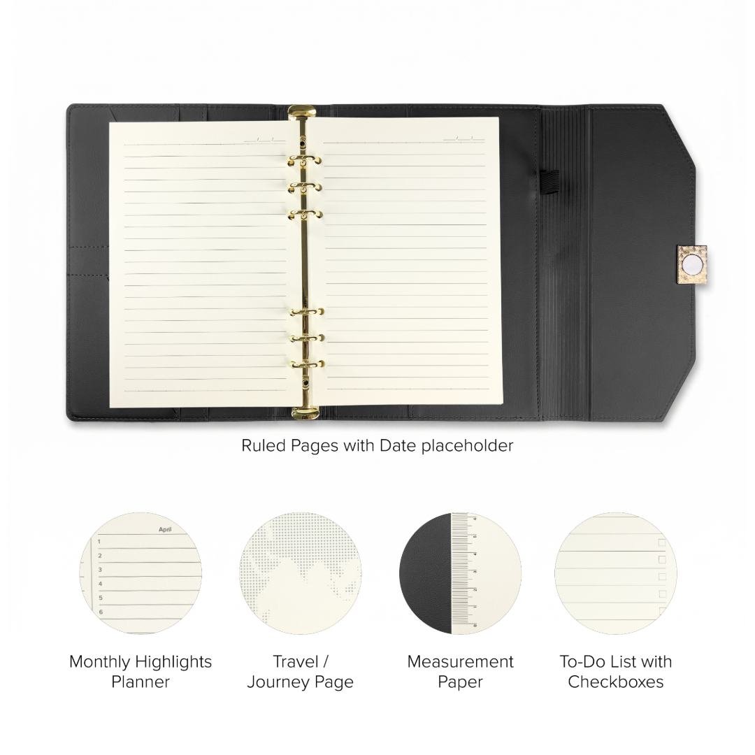 Cross® A5 Folio Organizer With Ring Binder Black - Image 5