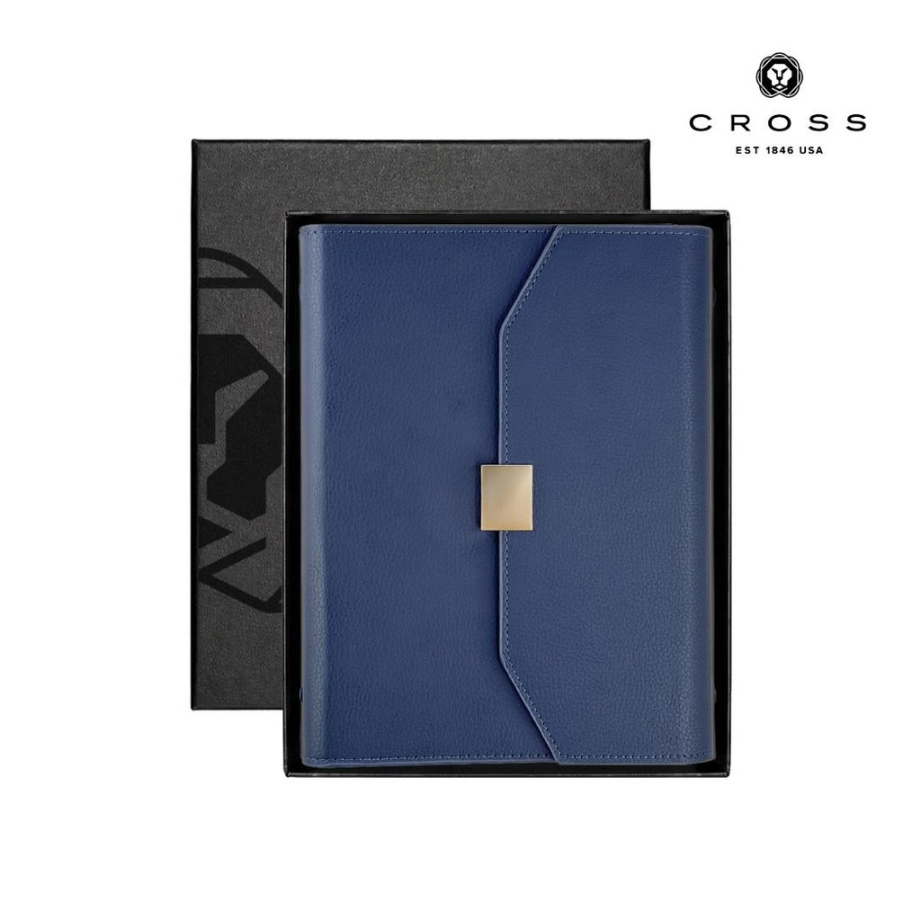 Cross® A5 Folio Organizer With Ring Binder Navy Blue