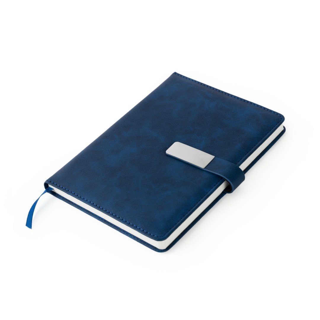 WINDSOR A5 PU Magnet Closure Notebook Blue - Image 2