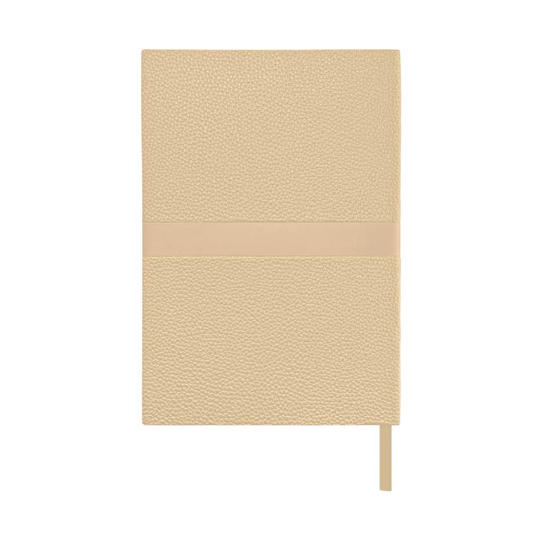 ROVENA A5 PU Soft Cover Notebook Sand - Image 4